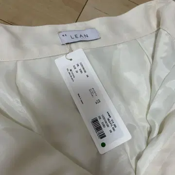 RE LEAN 아이보리 와이드 팬츠 36