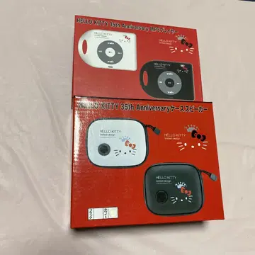 헬로키티 35th anniversary 케이스 스피커 MP3