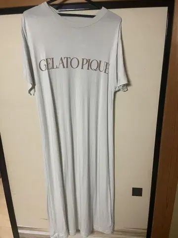 GELATO PIQUE 티셔츠 원피스 F 사이즈 (그린)