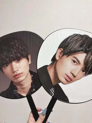 타카치 유고 부채 2장 세트
