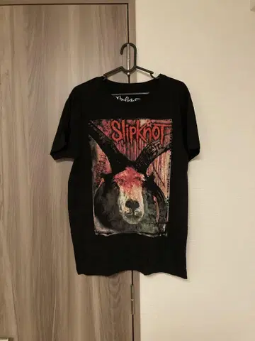 희귀 레어 Slipknot 슬립낫 티셔츠 메탈코어