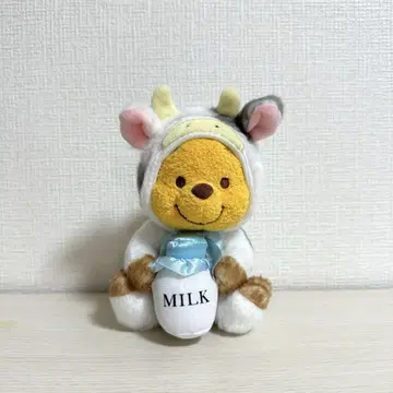 디즈니 푸우 띠 봉제 인형 소