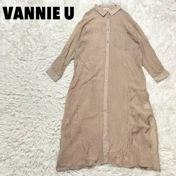 VANNIE U 바니유 시어 셔츠 원피스