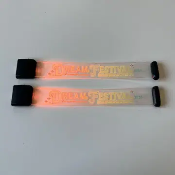 TravisJapan 드리페스 LED 리스트밴드 오렌지
