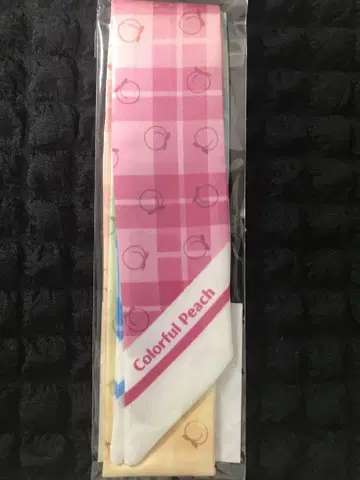 컬러풀피치 카라피치 전원 집합 리본 스카프