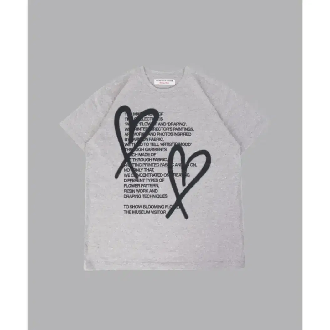 Tシャツ・カットソー [WONDERVISITOR] Ascii Heesu Overfit T-shirt 원더비지터(WONDERVISITOR) Ascii Pink Heesu Overfit T-shirt