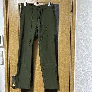 라이트온 올리브 그린 슬랙스 S