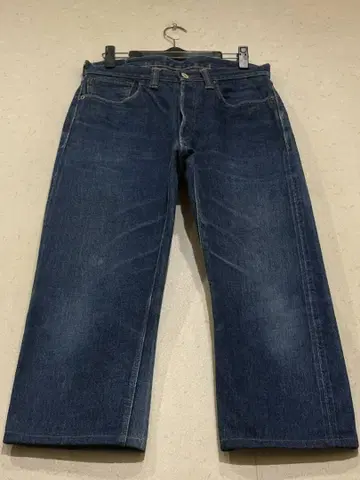 웨어하우스 LOT 1004XX 신치 벨트 셀비치 데님 팬츠