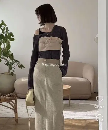 택 포함 새상품 Eaphi MULTI WAY FRILL BUSTIER