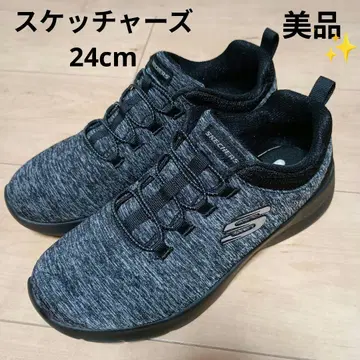 스케쳐스 스니커즈 [새상품급] 24.0cm, 블랙