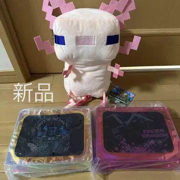 새상품 마인크래프트 Minecraft 백팩 파우치 3개 세트