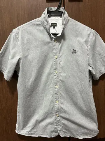 Paul Smith (폴스미스) 반팔 셔츠 L 그레이 자전거 자수