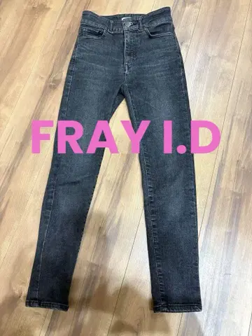 FRAY I.D 하이 웨스트 스키니 데님