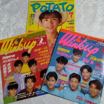 POTATO & Wink up 잡지 세트