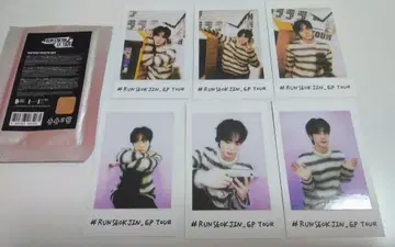 BTS JIN 인스턴트 사진 세트