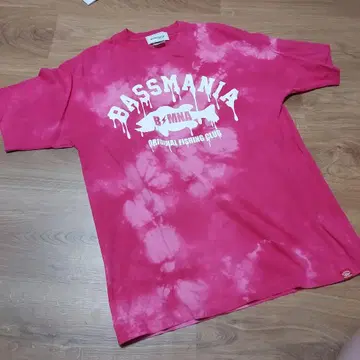 BASSMANIA 타이다이 티셔츠