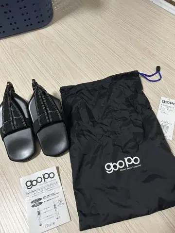goopo 트레이닝 샌들 수납 가방 포함 Chacott