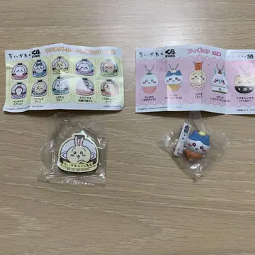 쿠라스시 치이카와 (먼작귀) 하치와레 피규어 키링 & 마그넷 시트