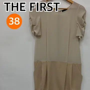 THE FIRST 롱 원피스 타이트 스커트 반팔 38 [ CT1198 ]
