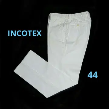 INCOTEX 인코텍스 화이트 팬츠 44