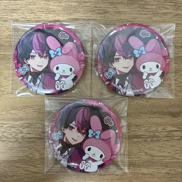 시쿠포니 LAN 캔뱃지 Sanrio 란