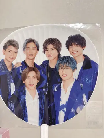 SixTONES 카운콘 부채 3종 세트