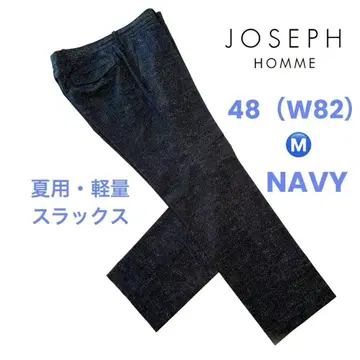 JOSEPH HOMME 여름용 슬랙스 사이즈 48 (W82) NAVY