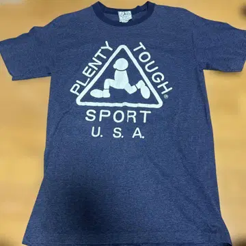 PLENTY TOUGH SPORT 티셔츠 M 네이비, 미국제