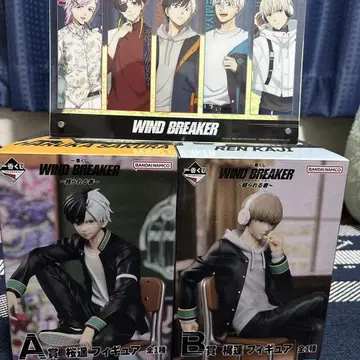 WIND BREAKER A상 B상 피규어 세트와 아크릴 보드 포함