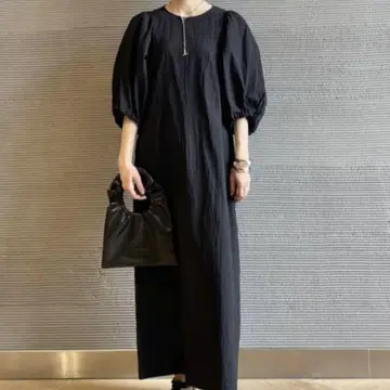 축구 볼륨 슬리브 원피스 -머신 워셔블-