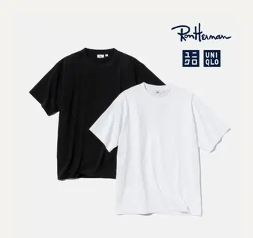 화이트 M UNIQLO ronherman 유니클로 론 허먼 미사용 새상품
