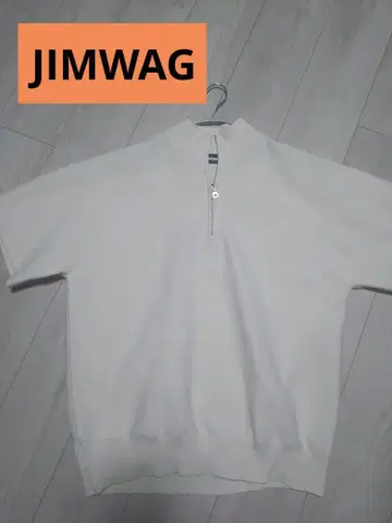 JIMWAG 하프 지퍼 반팔