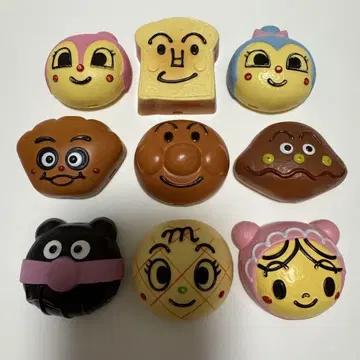 호빵맨 갓 구운 빵 공장 빵 9개 세트 추가