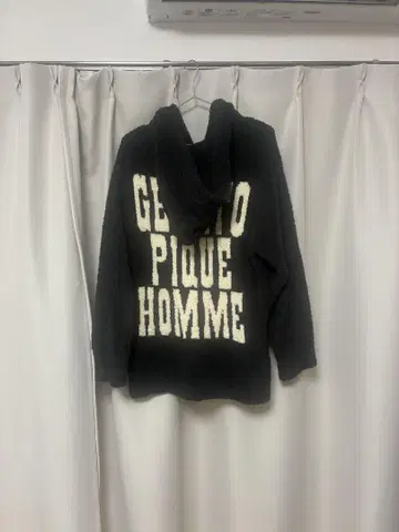 GELATO PIQUE 후드 부착 후드티 L 블랙