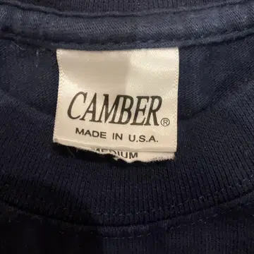 CAMBER 포켓 부착 티셔츠 네이비 M
