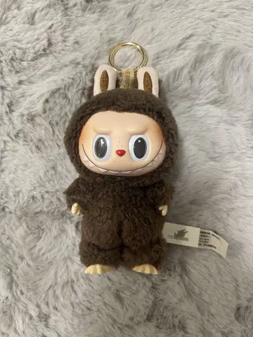 POPMART LABUBU 마카롱 봉제 인형 시크릿 Cocoa