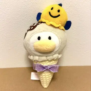 오리 페클 아이스크림 봉제 인형 키링 마스코트 산리오