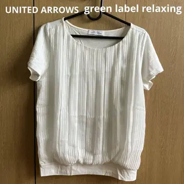 UNITEDARROWSgreenlabelrelaxing 플리츠 상의