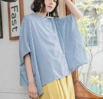 니코앤드 케어이지 코타트 턱 셔츠
