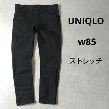 유니클로 울트라 스트레치 스키니 치노 팬츠 블랙 w85