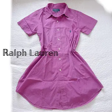 레어 Ralph Lauren 셔츠 원피스 POLO 랄프 로렌 코튼