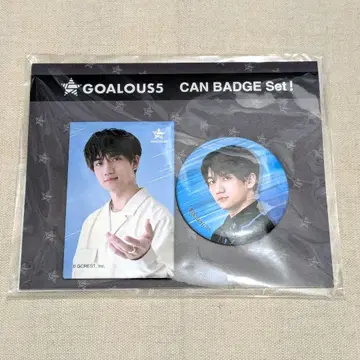 쿠마가이 켄타로 GOALOUS5 캔뱃지 세트