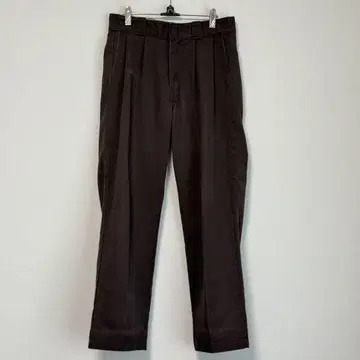 디키즈 브라운 태그 가공