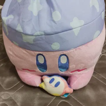 커비 모자 봉제 인형