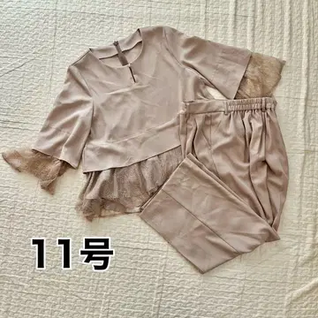 포멀 셋업 세레모니 수트 핑크 베이지