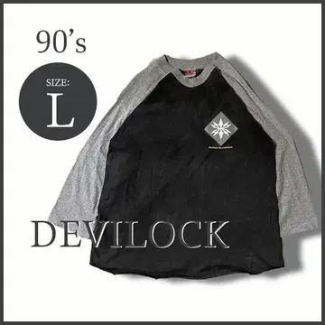 90's DEVILOCK 데빌록 초기 다임러 티셔츠 우라하라