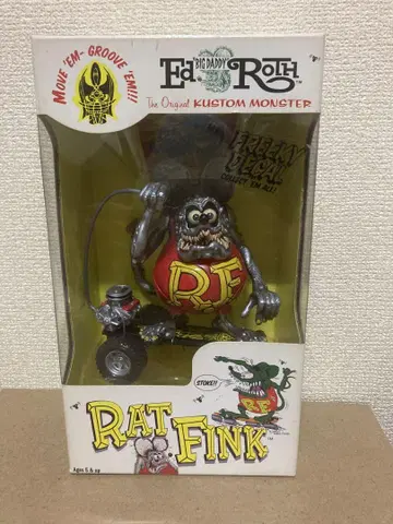 RAT FINK Ed 'Big Daddy' Roth 피규어