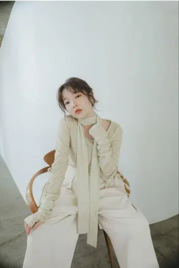 Andequal 리본 슬리브 탑 택 포함