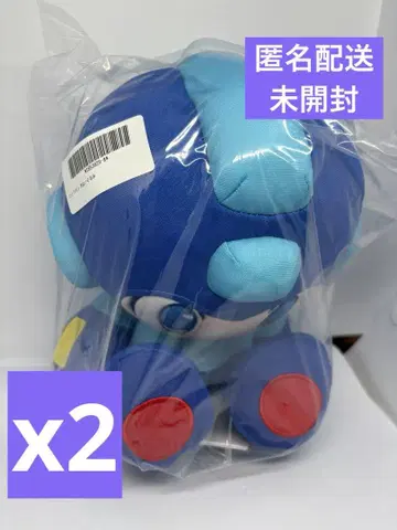 록맨 봉제 인형 M 사이즈 2개 세트
