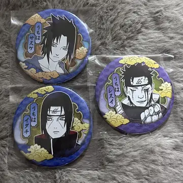 NARUTO 컬렉션 캔뱃지 코레칸 우치 사스케 이타치 시스이